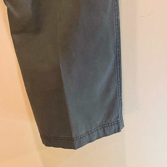 🌟HP🌟NWT Olive Green Dockers Iconic Flat front Straight Leg Cargo Pants 36 x 30 - Picture 7 of 10